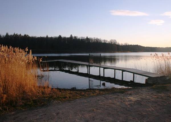 Własny pomost idealny do opalania i wę