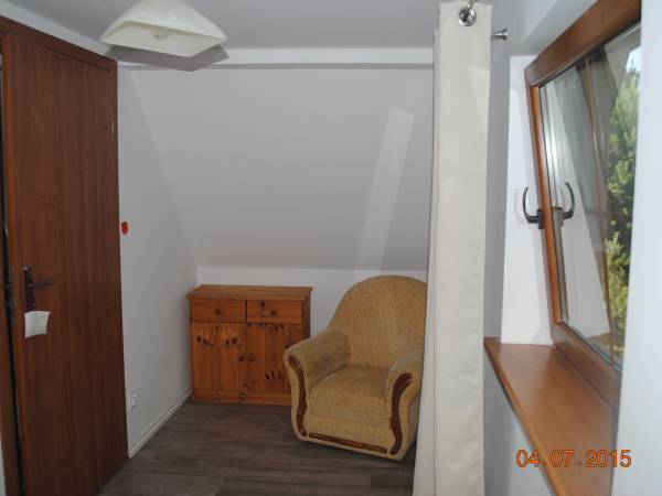 Sypialnia małżeńska domek nr 1