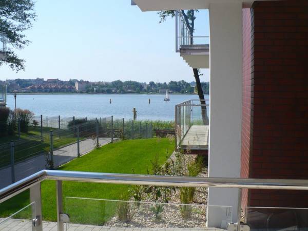 Widok z tarasu z apartamentu