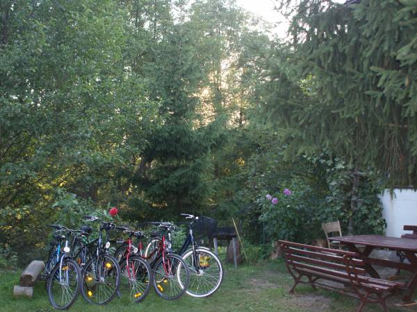 Wypożyczalnia rowerów. Dla gości, gratis.