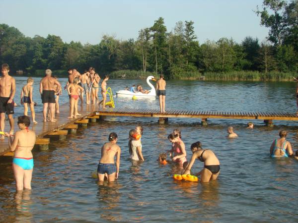 Woda w jeziorze o I klasie czystości