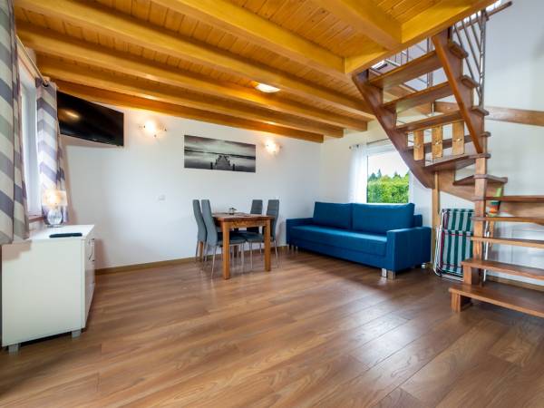 Domek drewniany-salon