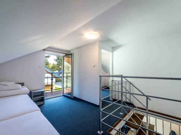 Domek murowany - sypialnia