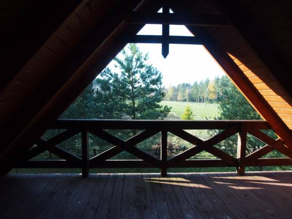 widok z balkonu na zach. stronę