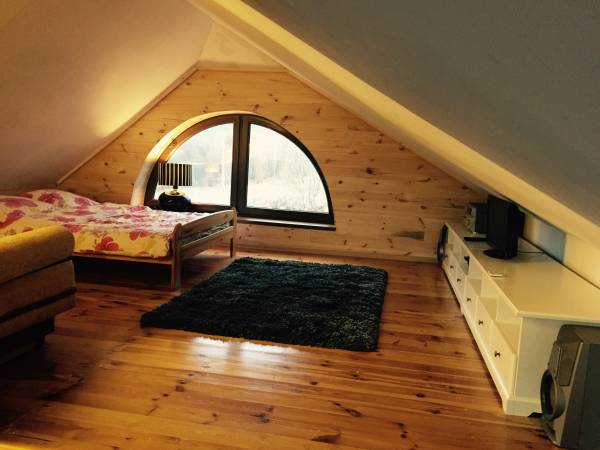 Sypialnia na poddaszu 2+2