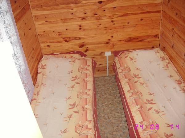 pokój sypialnia domku nr 2