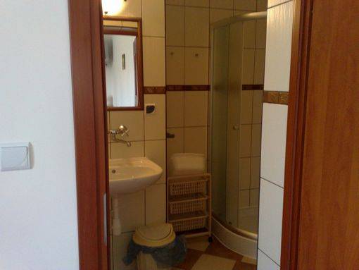 Lazienka w pokoju Kraków.