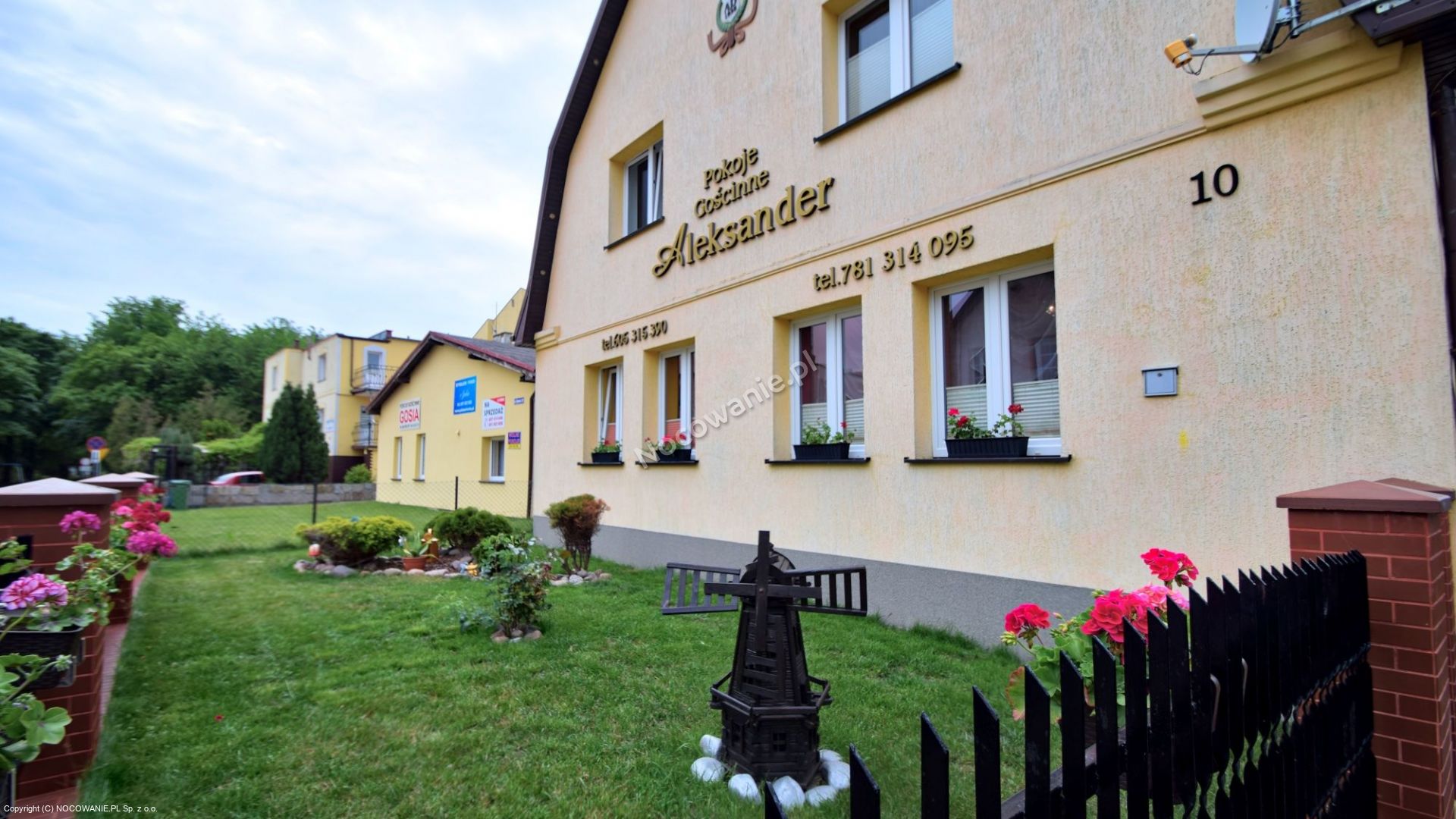 Pokoje gościnne, domki Aleksander