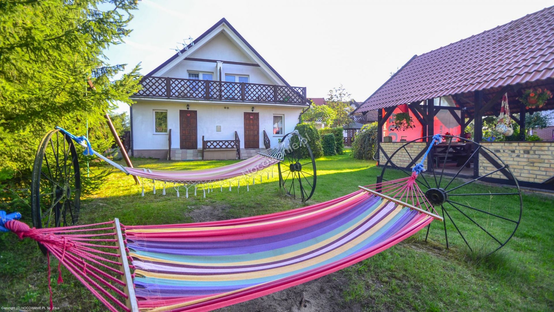 Pokoje Nad Jeziorem - bogate zaplecze rekreacyjne na Mazurach