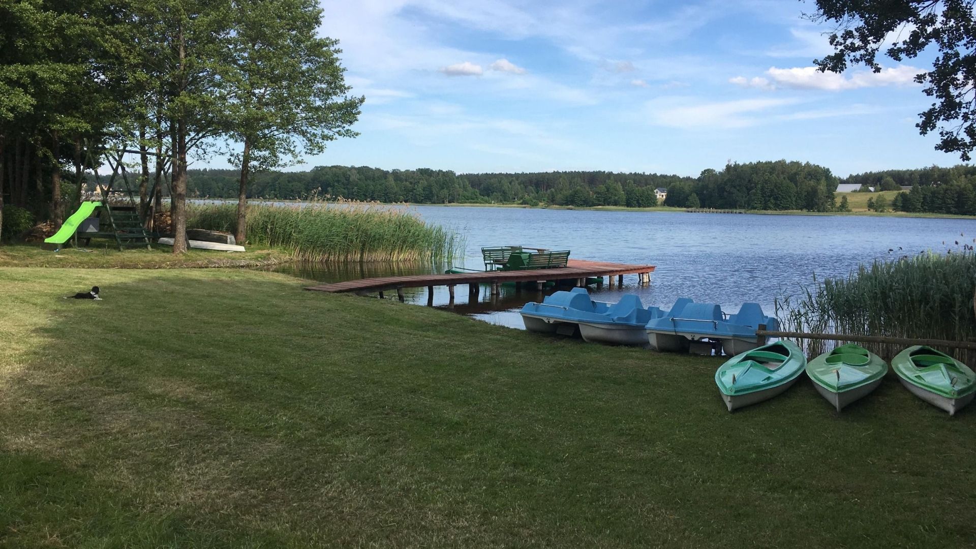 Agroturystyka nad jeziorem - Giby