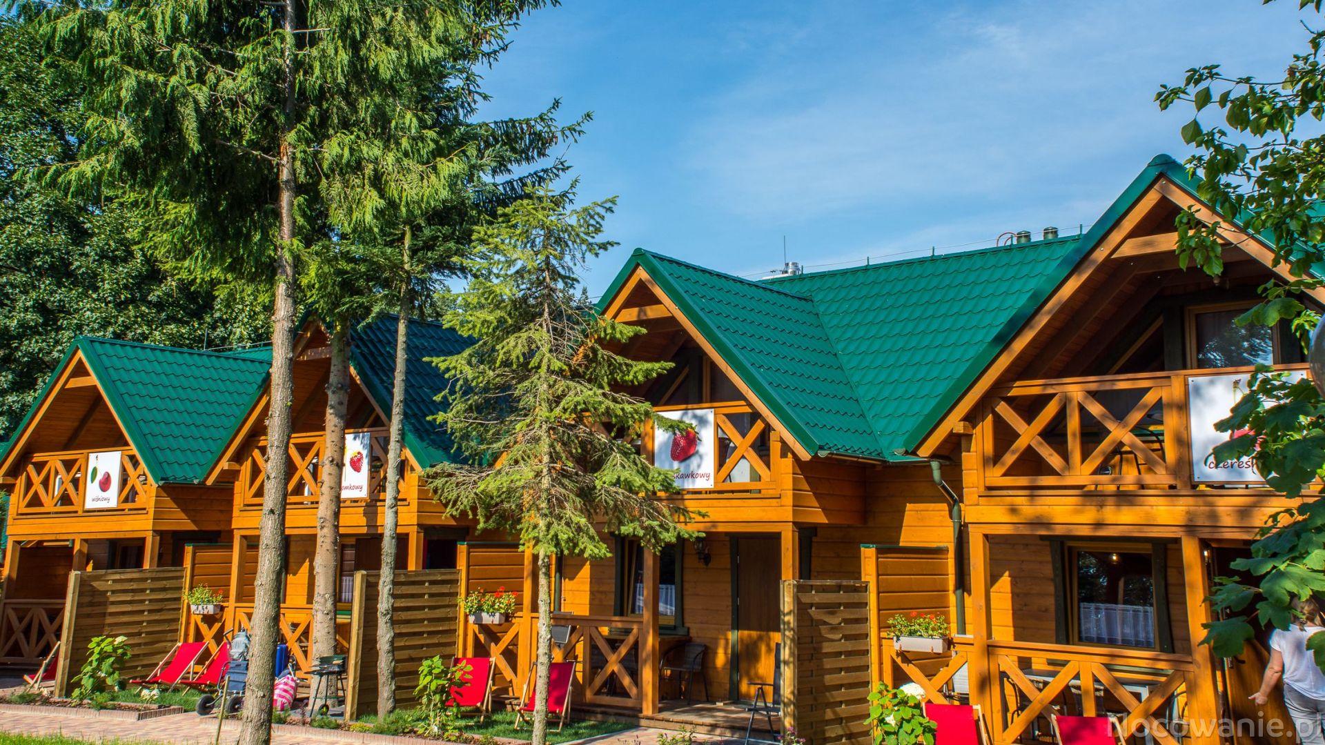 Domki pod lasem blisko morza, Sztutowo