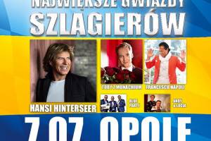 Największe Gwiazdy Szlagierów w Amfiteatrze Tysiąclecia w Opolu
