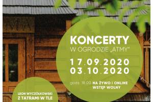 Koncert „Karol z Atmy. Muzyka jednoczy” w willi Atma w Zakopanem