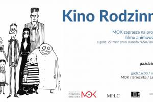 Film animowany pt. "Przygody upiornej rodziny" w MOK w Mysłowicach
