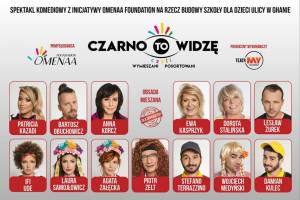 Spektakl „Czarno to widzę” w Domu Kultury Świt w Warszawie