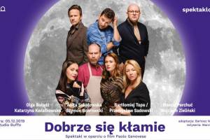 Spektakl „Dobrze się kłamie” w Teatrze Ziemi Rybnickiej w Rybniku
