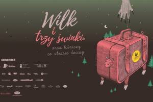 Spektakl "Wilk i trzy świnki" w Teatrze Andersena w Lublinie
