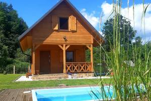 Domek Skowronek z basenem