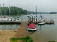 Przystań wodna Ośrodka Wypoczynkowego Wodnik