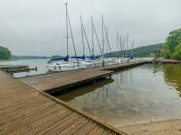 Przystań wodna Ośrodka Wypoczynkowego Wodnik