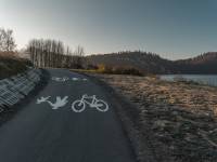 Ścieżka rowerowa dookoła jeziora Czorsztyńskiego