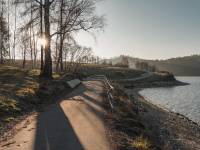 Ścieżka rowerowa dookoła jeziora Czorsztyńskiego