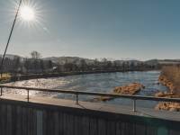 Kładka z Janem Nepomucenem na Dunajcu