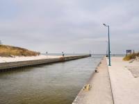 Port rybacki w Dźwirzynie