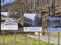 Kładka dla pieszych nad Jeziorem Bystrzyckim