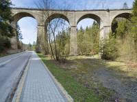 Wiadukt kolejowy Wisła Głębce