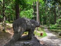 Rzeźba niedźwiedzia polarnego