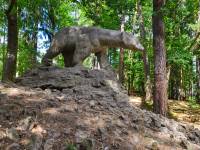 Rzeźba niedźwiedzia polarnego