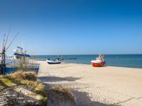 Przystań rybacka w Unieściu