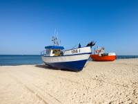 Przystań rybacka w Unieściu