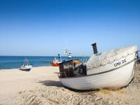 Przystań rybacka w Unieściu