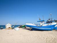 Przystań rybacka w Unieściu