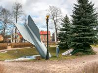 Pomnik rakiety V2 w Sarnakach