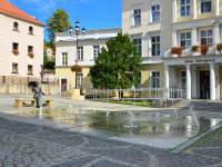 Ławeczka Charlotty w Jedlinie-Zdroju