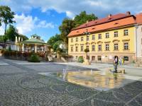 Ławeczka Charlotty w Jedlinie-Zdroju