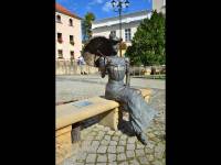 Ławeczka Charlotty w Jedlinie-Zdroju