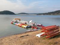 Polańczyk nad bieszczadzkim morzem