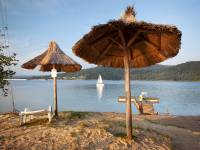 Polańczyk nad bieszczadzkim morzem