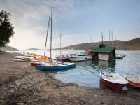 Polańczyk nad bieszczadzkim morzem