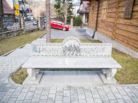 Ławeczki multimedialne w Zakopanem