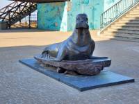 Pomnik morsa w Mielnie