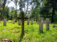 Monasterz - ruiny klasztoru bazylianów na Roztoczu 