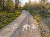 Ścieżka rowerowo-biegowa w Myślenicach