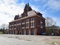 Zabytkowy budynek Straży Pożarnej w Koszalinie