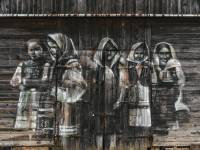 Murale w Komańczy - Projekt Cichy Memoriał