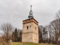 Dzwonnica w dawnej wsi Polany Surowiczne